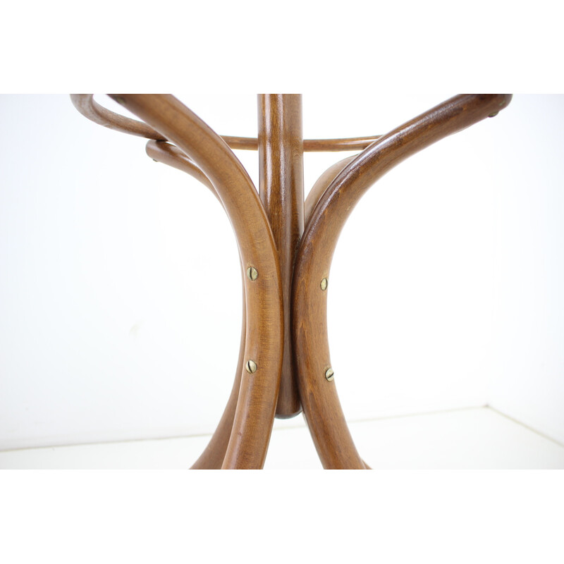 Vintage bentwood coat rack for Thonet, Czechoslovakia 1980s