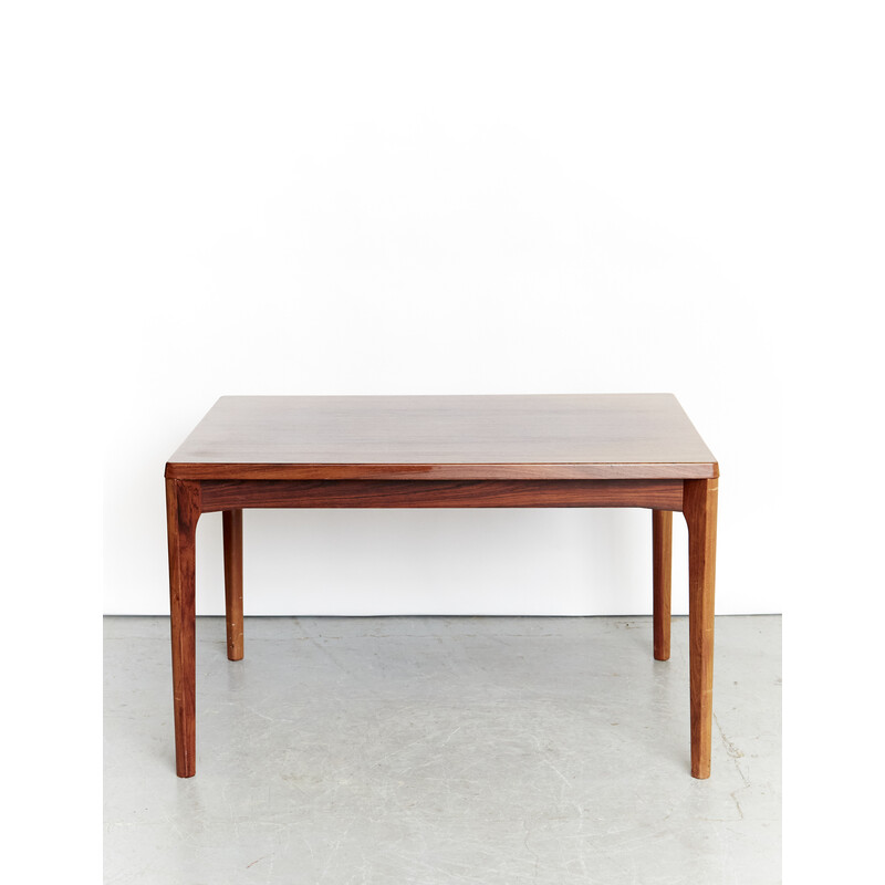 Table vintage extensible en palissandre par Henning Kjaernulf pour Velje, 1960