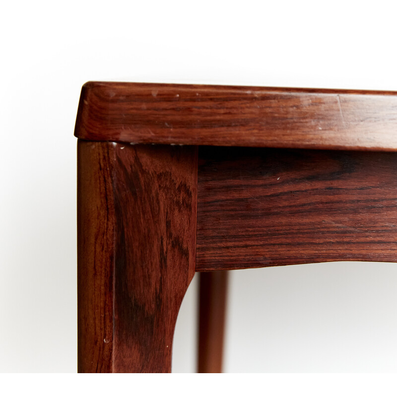 Ausziehbarer Tisch aus Palisanderholz von Henning Kjaernulf für Velje, 1960er Jahre