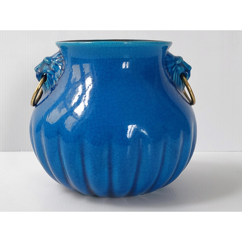Vintage vase by Pol Chambost, 1960s