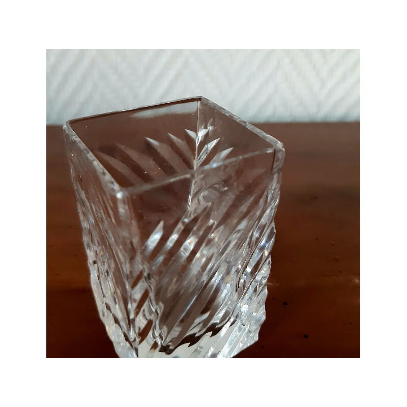 Service à whisky en cristal taillé - Rêve de Brocante