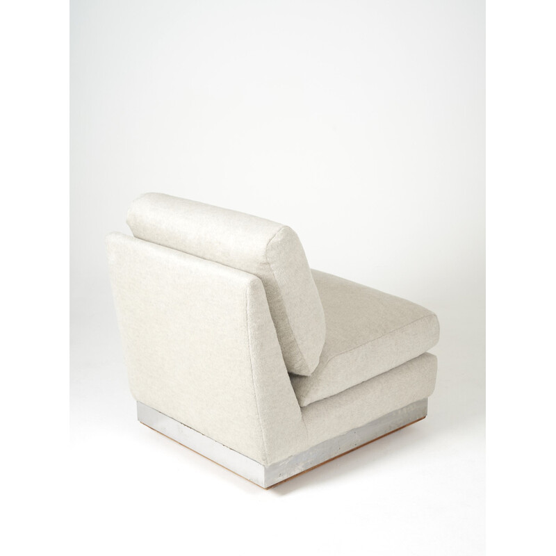 Sillón vintage de Jacques Charpentier, Francia 1970