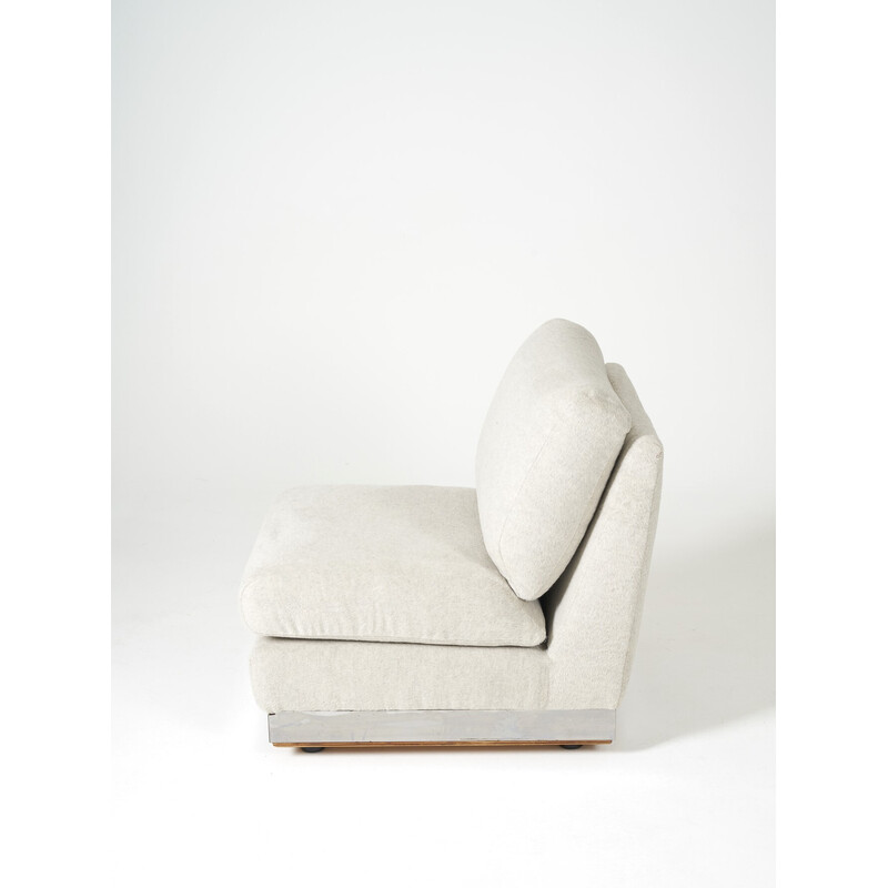 Sillón vintage de Jacques Charpentier, Francia 1970