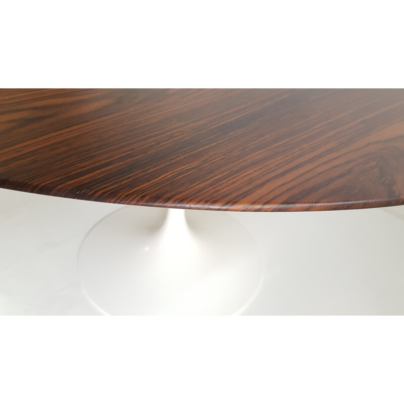 Tulip table in rosewood produced by Knoll International by Eero SAARINEN - 1970s