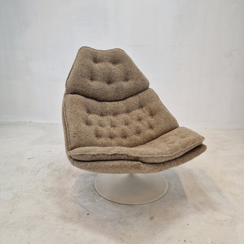 Vintage F588 armchair by Geoffrey Harcourt for Artifort, 1960s