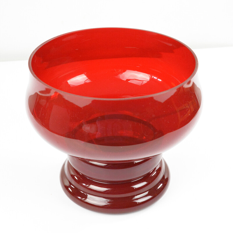 Vintage vase by Jerzy Słuczan-Orkusz for the Krakow Glass Institute, Poland 1970s