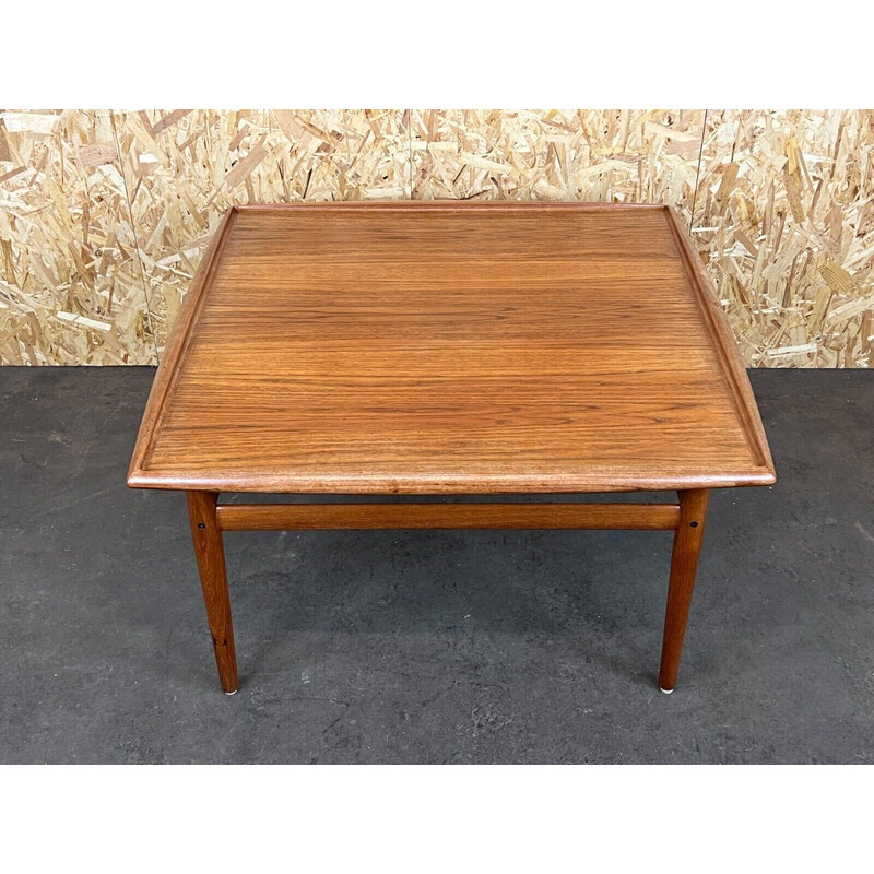 Mesa de centro vintage de teca de Grete Jalk para Glostrup, 1960-1970