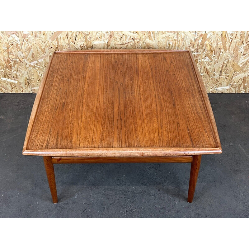 Mesa de centro vintage de teca de Grete Jalk para Glostrup, 1960-1970