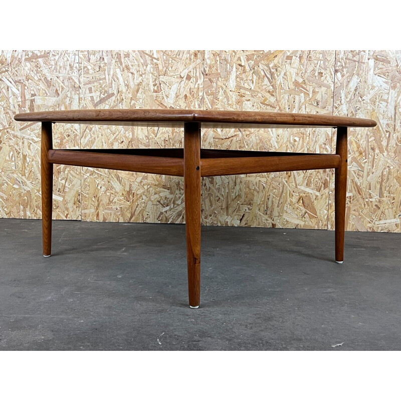 Alter Couchtisch aus Teakholz von Grete Jalk für Glostrup, 1960-1970