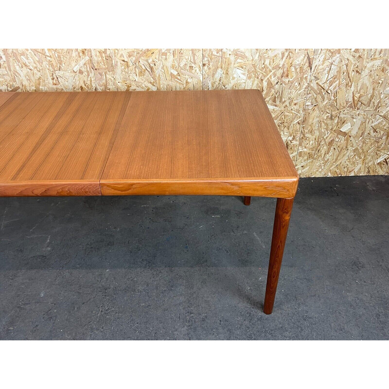 Vintage teak dining table by H.W Klein for Bramin, 1960-1970s