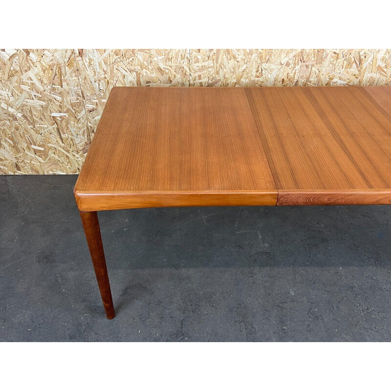 Table vintage en teck par H.W Klein pour Bramin, 1960-1970