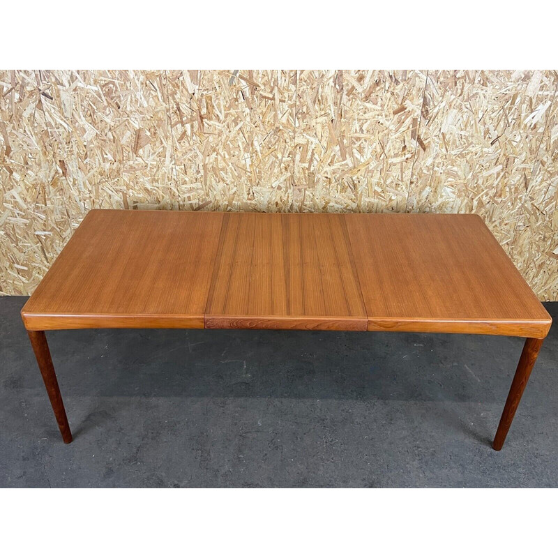Vintage teak dining table by H.W Klein for Bramin, 1960-1970s