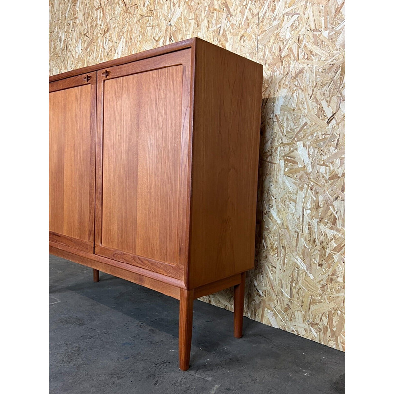 Vintage Deens teakhouten highboard van H.W Klein voor Bramin, 1960-1970.