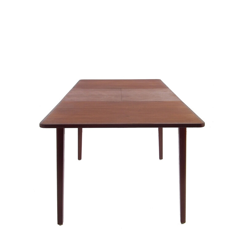 Dutch teak extendable dining table - 1960s