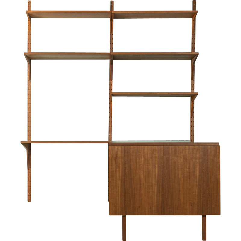 Vintage wall shelf by Poul Cadovius for Cado, Denmark 1960s