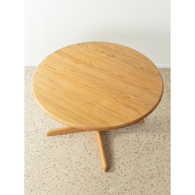 Table vintage à rallonge en frêne par Niels Koefoed pour Koefoeds Hornslet, Danemark 1970