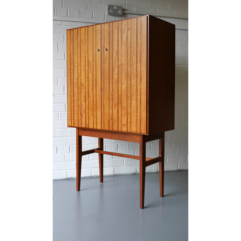 Cocktail cabinet by Ian Audsley for GW Evans - 1950s