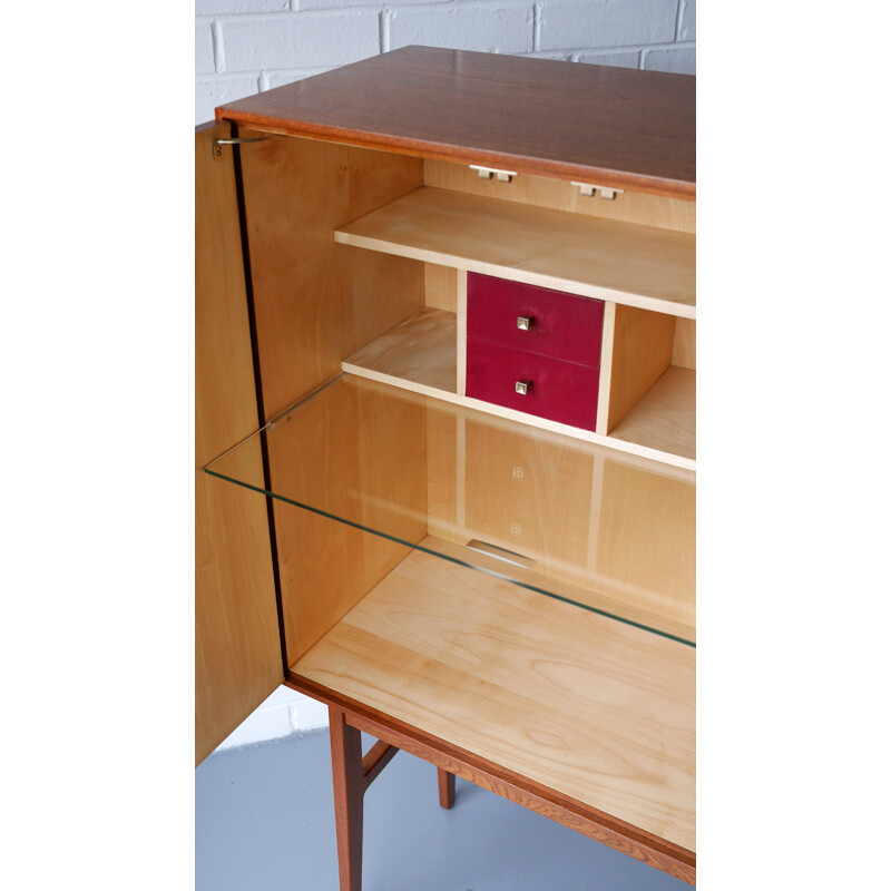 Cocktail cabinet by Ian Audsley for GW Evans - 1950s