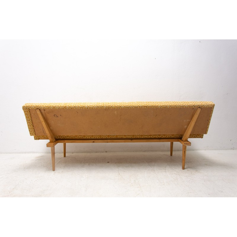 Mid century folding daybed by Miroslav Navrátil, Czechoslovakia 1960s