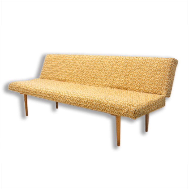 Mid century folding daybed by Miroslav Navrátil, Czechoslovakia 1960s