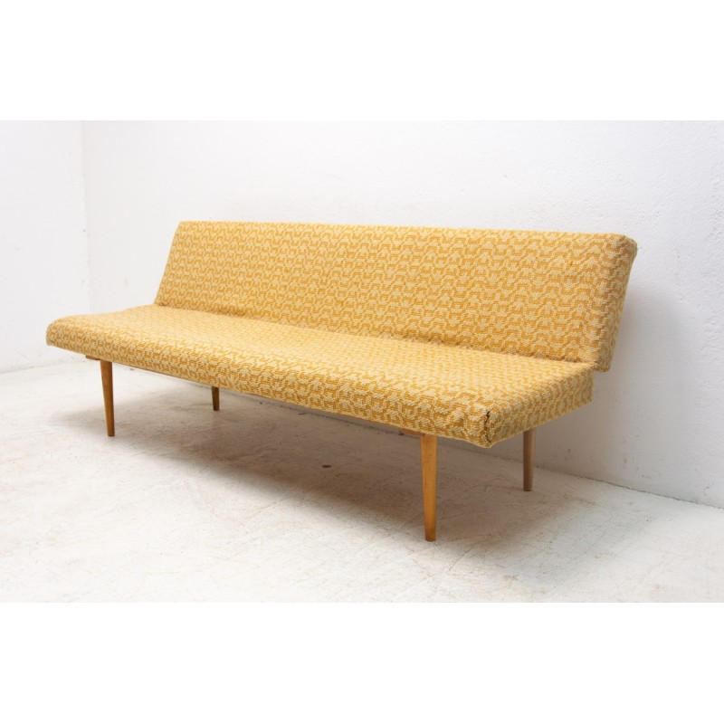 Mid century folding daybed by Miroslav Navrátil, Czechoslovakia 1960s