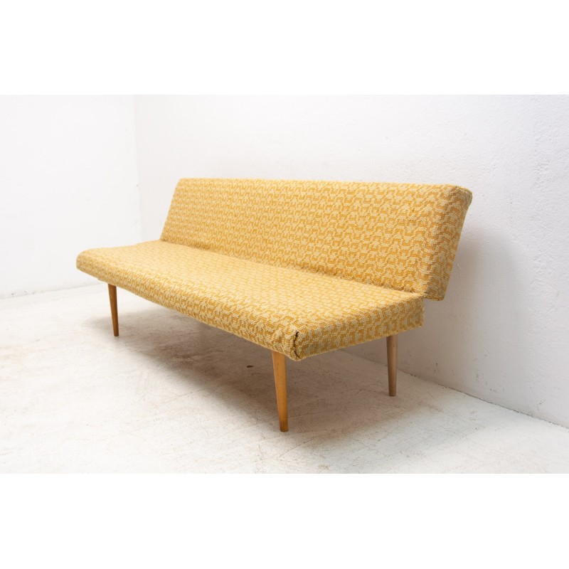 Mid century folding daybed by Miroslav Navrátil, Czechoslovakia 1960s