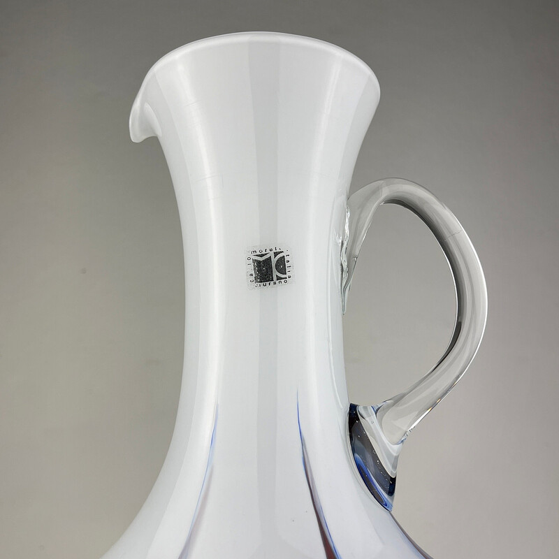 Vintage Murano glass pitcher by Carlo Moretti, Italy 1970s