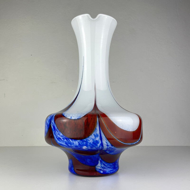 Vintage Murano glas kruik van Carlo Moretti, Italië 1970