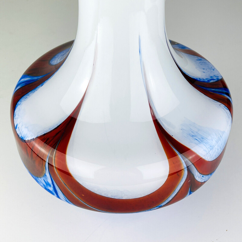 Pichet vintage en verre de Murano par Carlo Moretti, Italie 1970