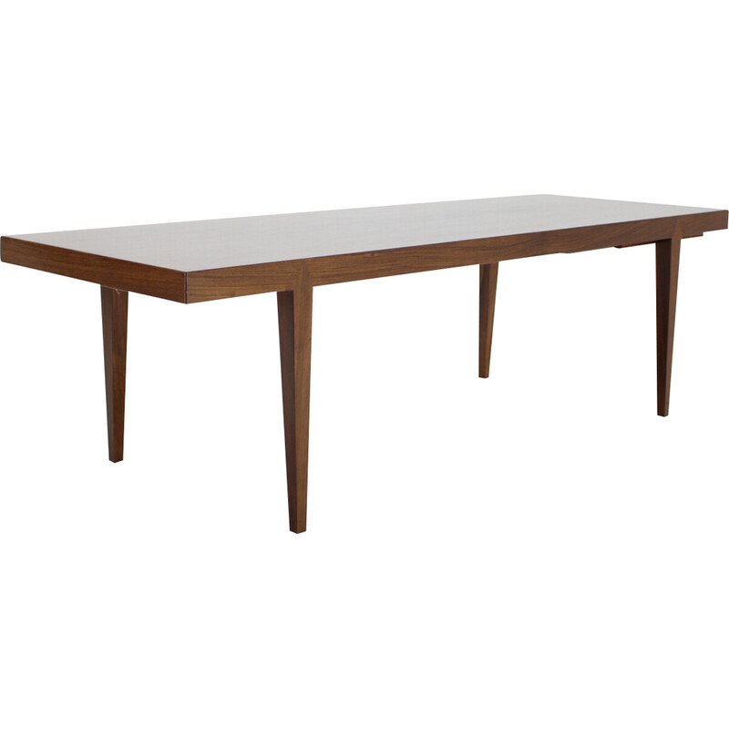 Vintage rosewood coffee table model 44 by Severin Hansen for Haslev, Denmark 1960s