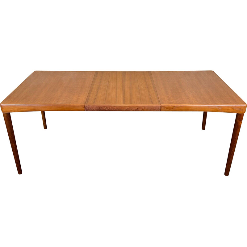 Vintage teak dining table by H.W Klein for Bramin, 1960-1970s