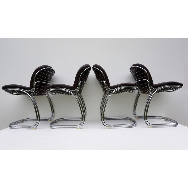 Ensemble de 4 chaises Rima "Sabrina", Gastone Rinaldi - 1970