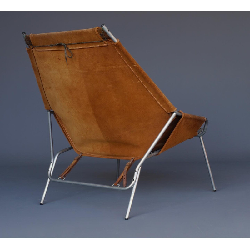 Midden-eeuwse Deense J361 fauteuil van Erik Ole Jørgensen voor Bovirke, 1950