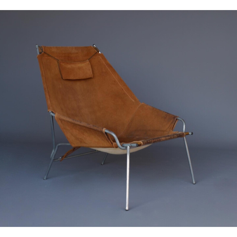 Mid-century Danish J361 armchair by Erik Ole Jørgensen for Bovirke, 1950s