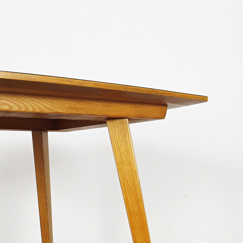 Table vintage en bois, 1958