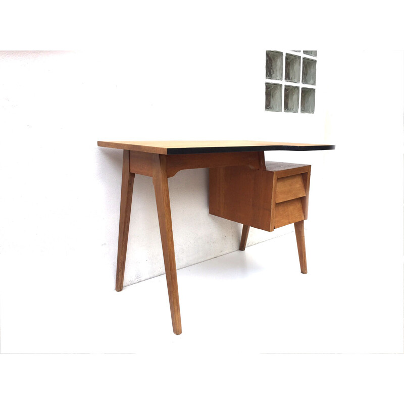 Vintage desk made of wood - 1960s