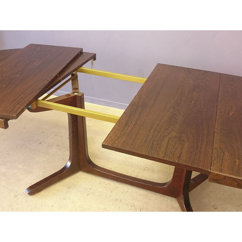 Rosewood scandinavian table - 1950s