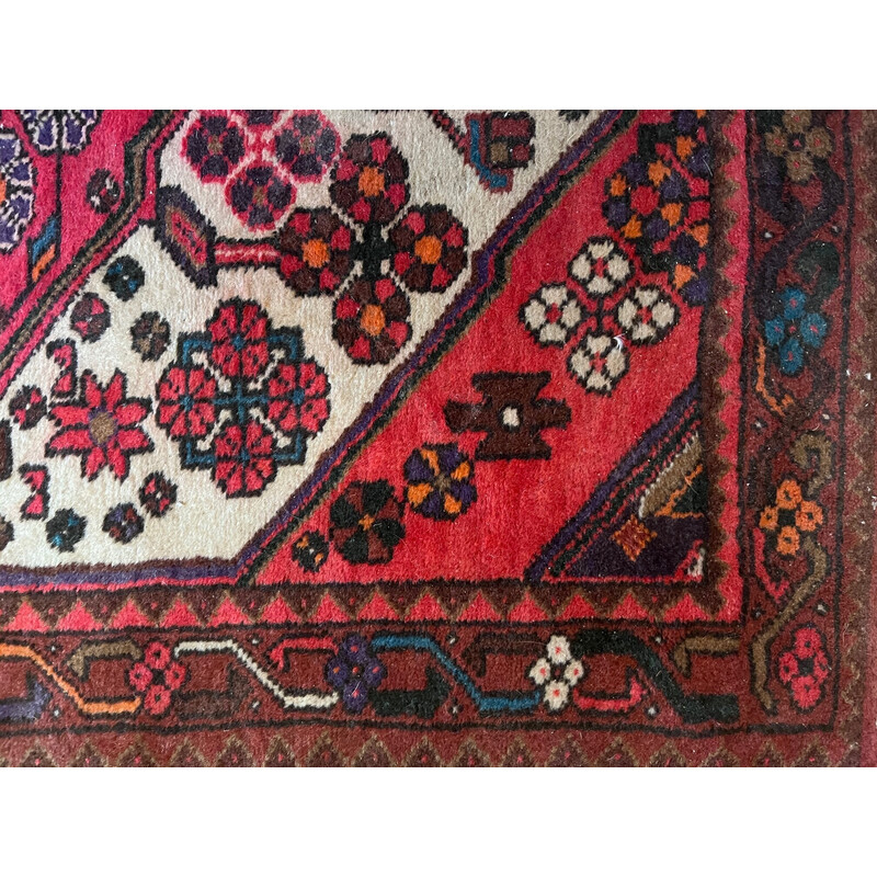 Alfombra persa vintage de lana, 1970