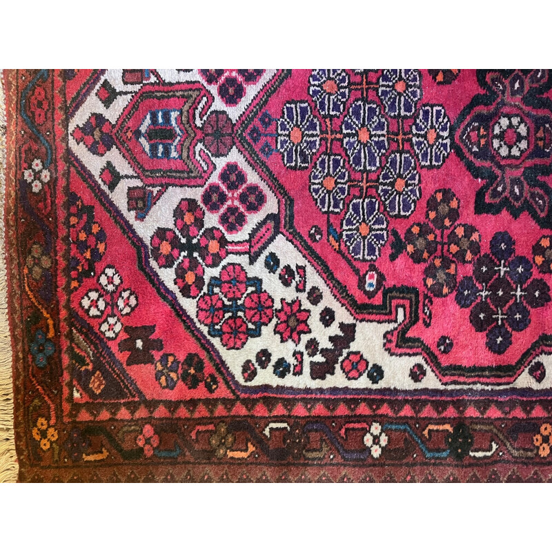 Vintage Persian wool rug, 1970s