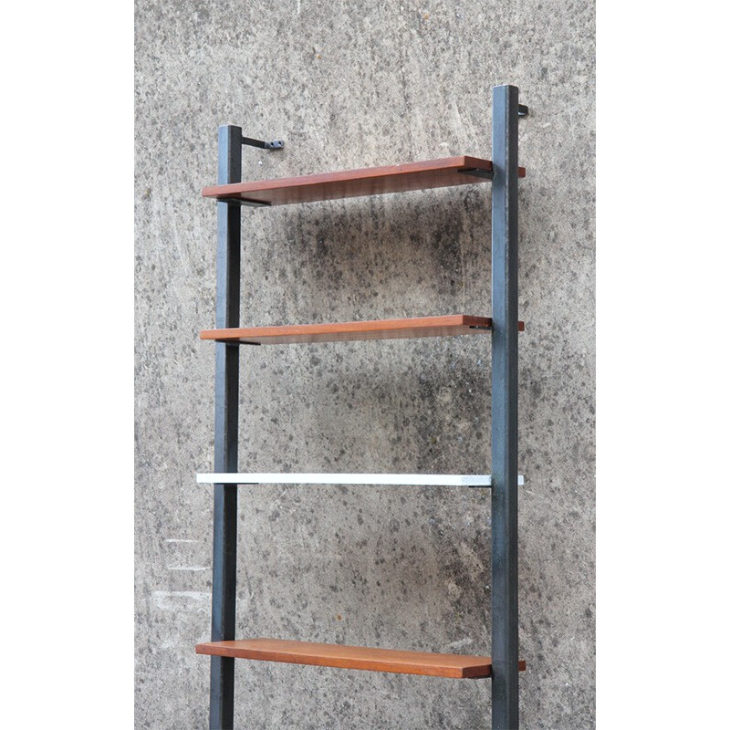 Metal industrial bookcase - 1960