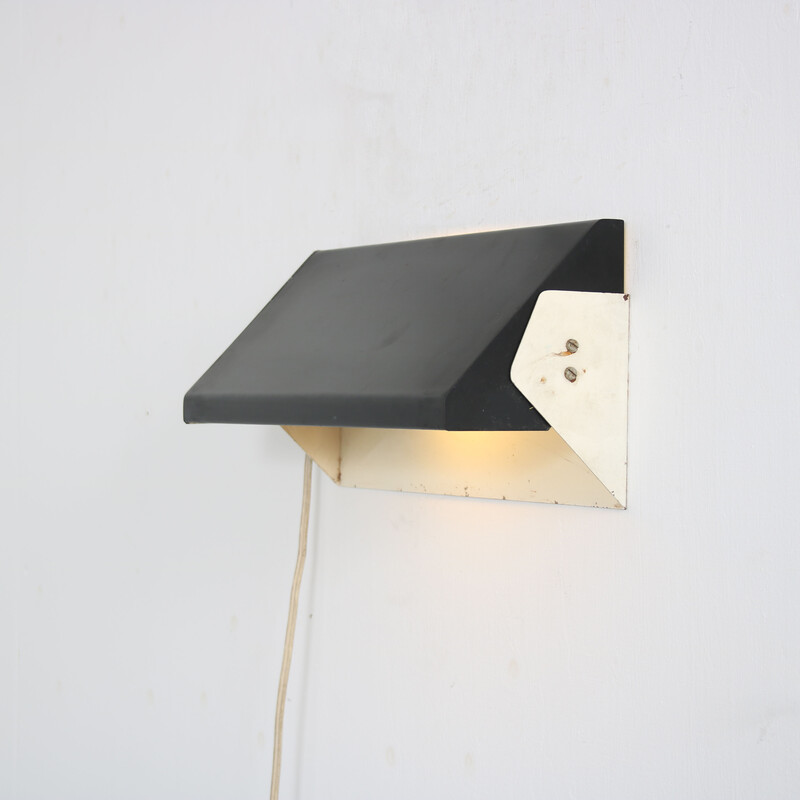 Vintage wall lamp by Hoogervorst for Anvia, Netherlands 1970s