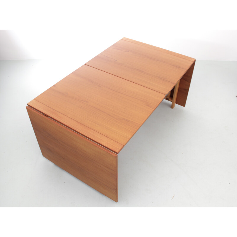 Scandinavische vintage teakhouten tafel Maria van Bruno Mathsson, 1960