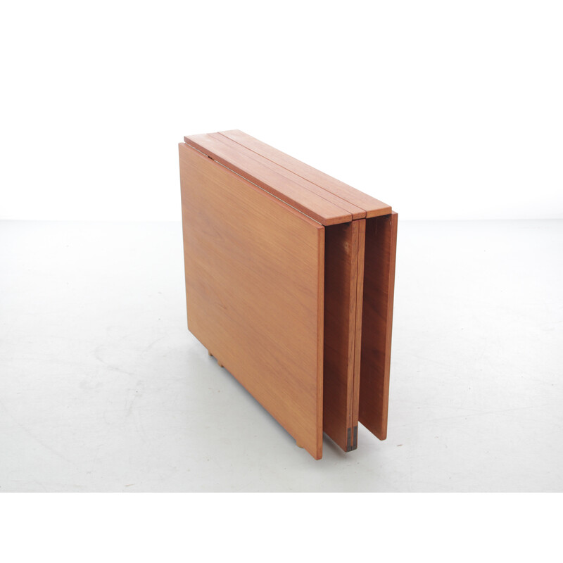 Scandinavian vintage table Maria model in teak by Bruno Mathsson, 1960