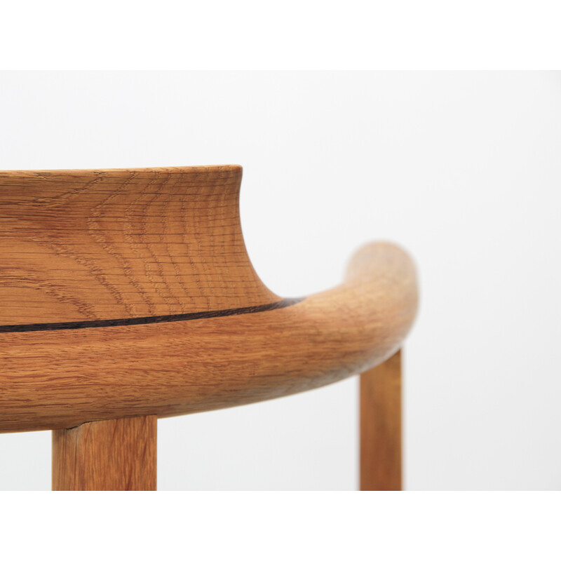 Sillón escandinavo vintage "Captain" de Hans Wegner para Pp Møbler, 1970