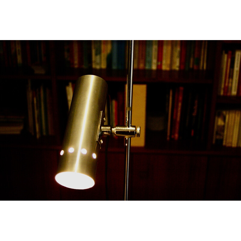 Lámpara de pie vintage de Alain Richard para Disderot, Francia 1960
