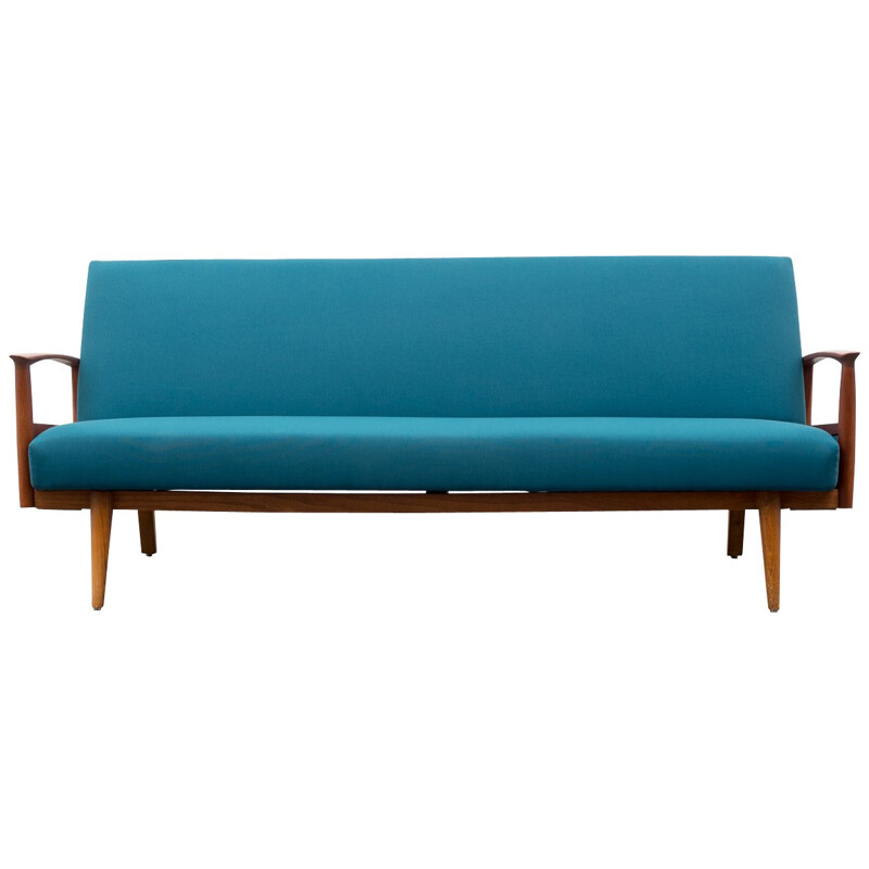 Convertible sofa in teak - 1960s