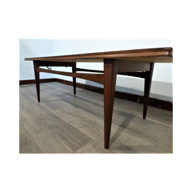 Scandinavian teak coffee table - 1970s