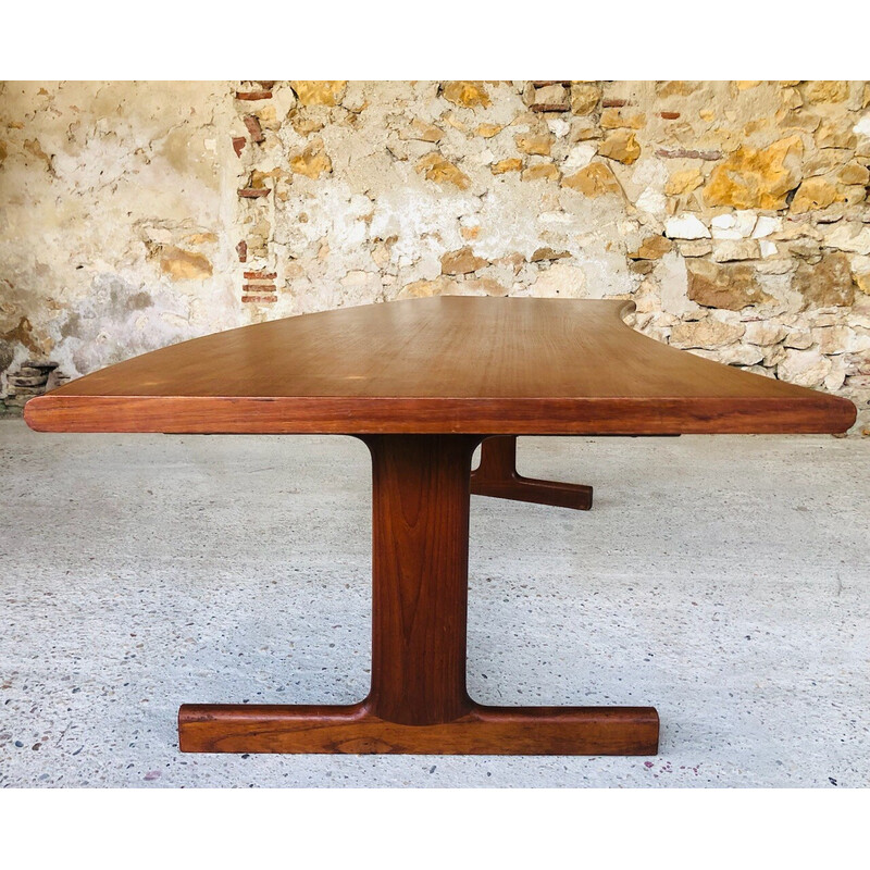 Vintage teak coffee table by Johannes Andersen for Cfc Silkeborg, 1960