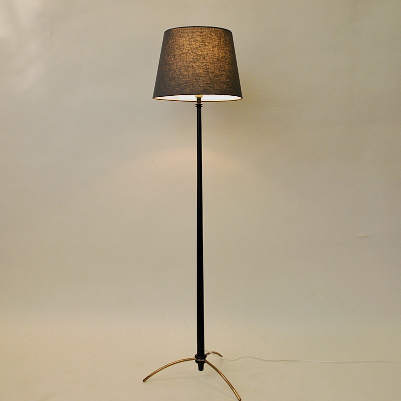 Lámpara de pie vintage mod G45 de Hans-Agne Jakobsson, Suecia Años 60