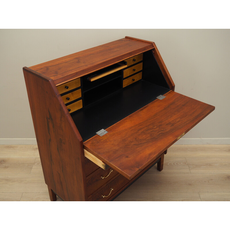 Vintage walnut secretary, Denmark 1960s